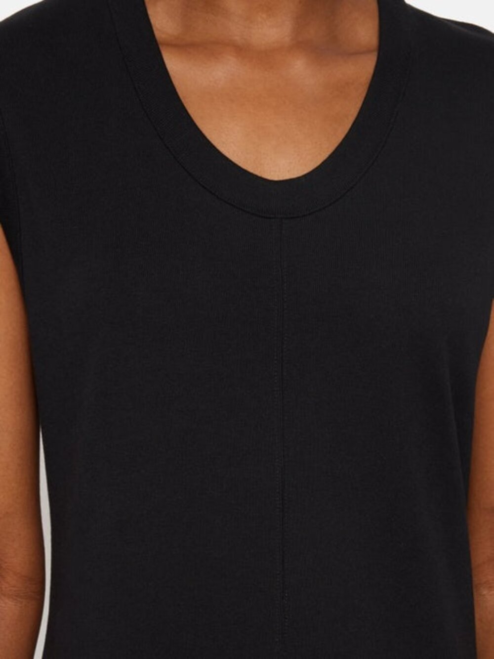 Spring Summer Black t shirt dress from Jigsaw clothing store (UK clothing store)
